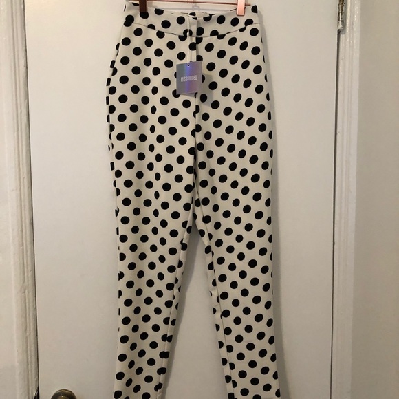 Missguided Polka Dot Pants - Picture 4 of 6
